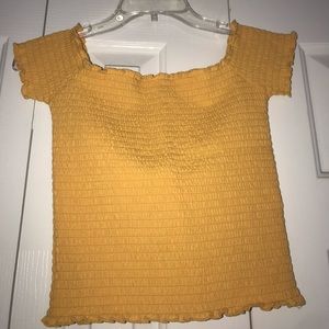 Hollister off the shoulder top